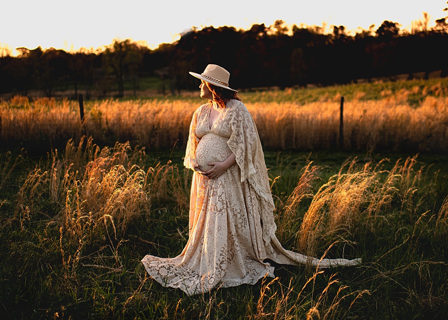 Gainesville Georgia maternity photoshoot in North Georgia